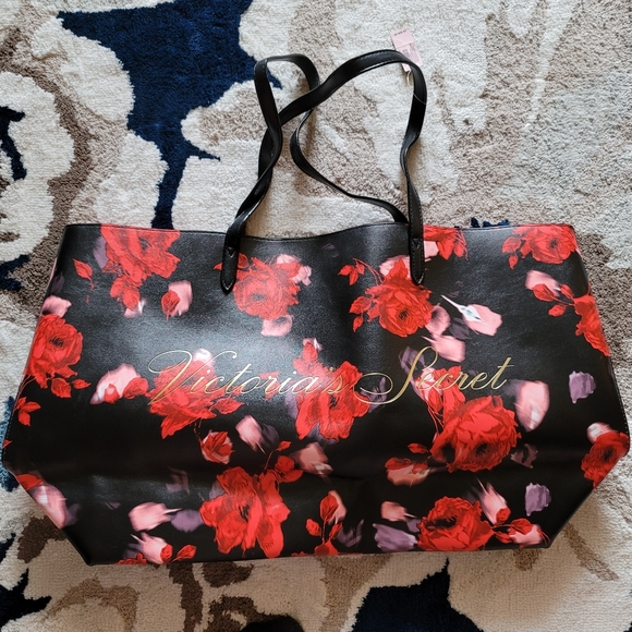 Victoria's Secret Floral Tote Bage - Picture 1 of 10